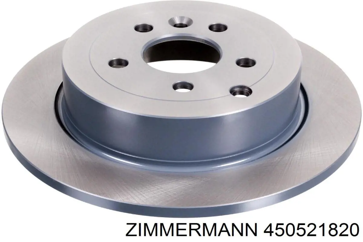 450.5218.20 Zimmermann disco de freno trasero