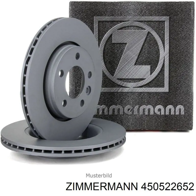 450522652 Zimmermann freno de disco delantero