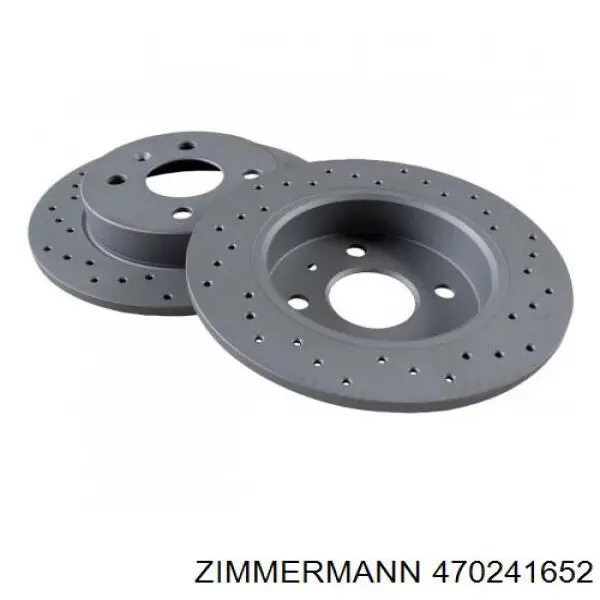 470241652 Zimmermann disco de freno delantero