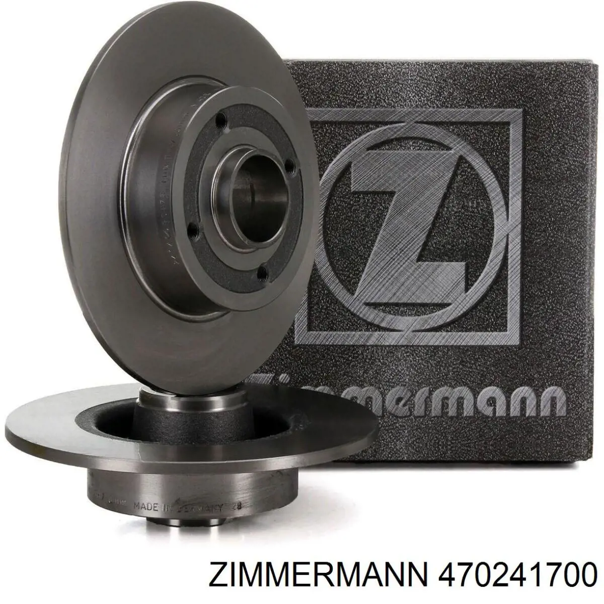 470241700 Zimmermann disco de freno trasero