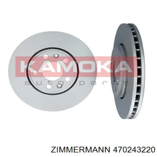 Disco de freno 470243220 Zimmermann