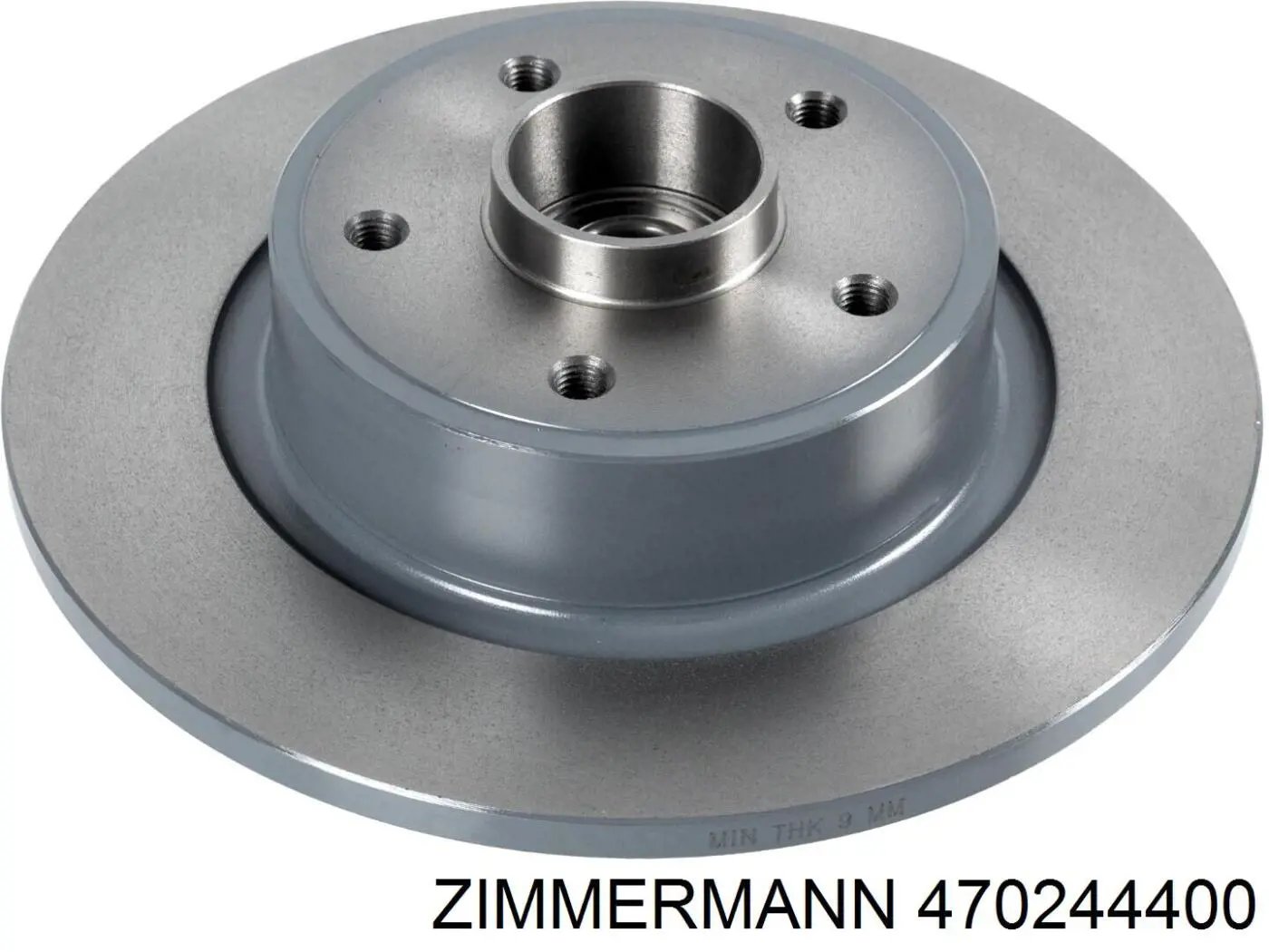 470244400 Zimmermann disco de freno trasero