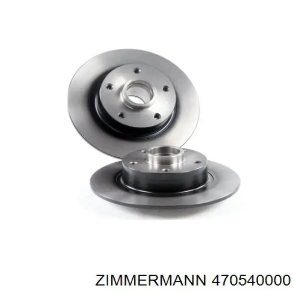 Frenos traseros Zimmermann 470540000