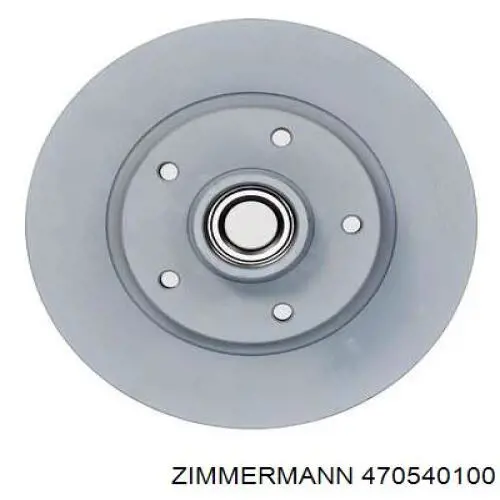 470540100 Zimmermann Freno de disco trasero
