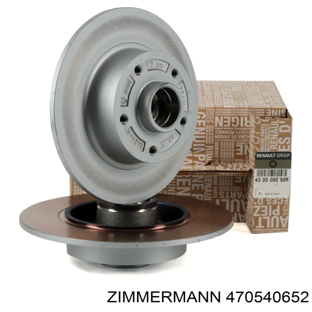 Disco de freno 470540652 Zimmermann