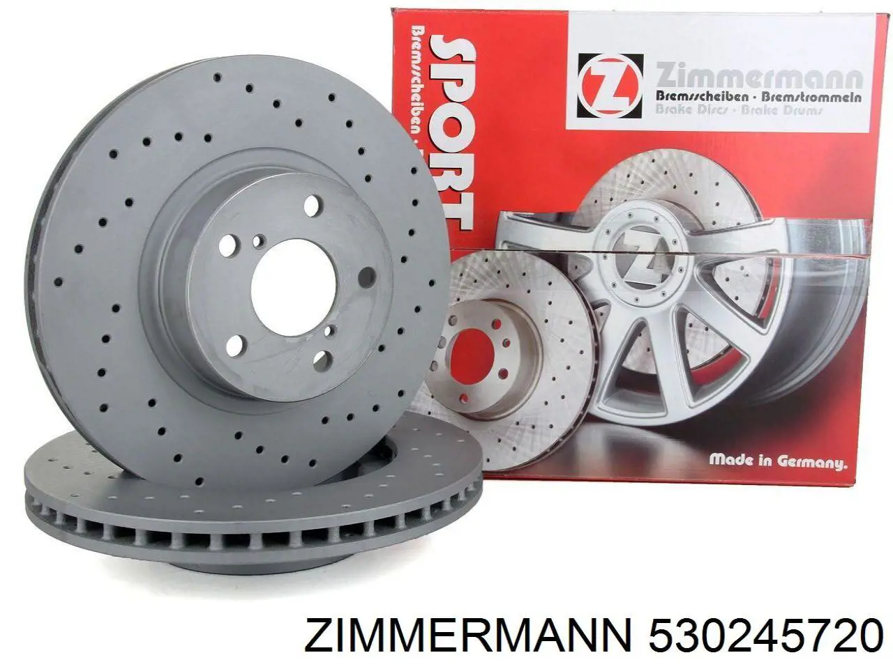 Disco de freno 530245720 Zimmermann