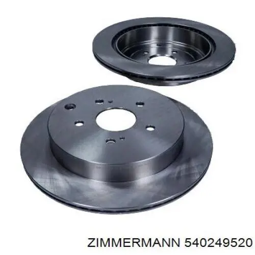 Comprar 540249520 Zimmermann Disco de freno trasero