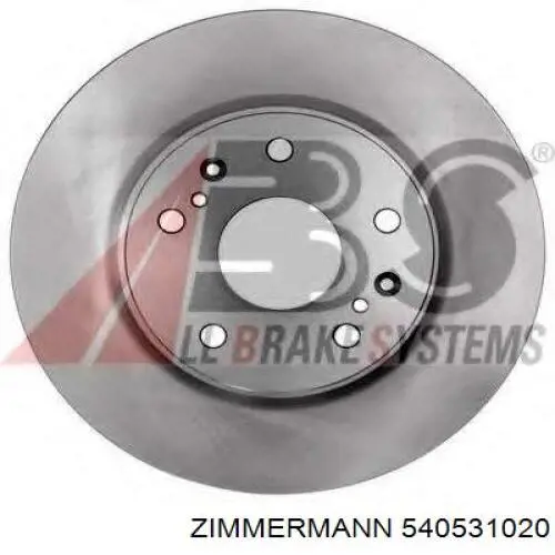 540531020 Zimmermann Discos