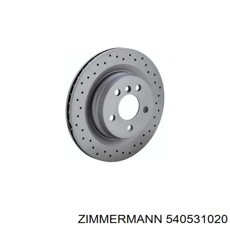 Frenos delanteros Zimmermann 540531020 precio, desde 41,90 EUR
