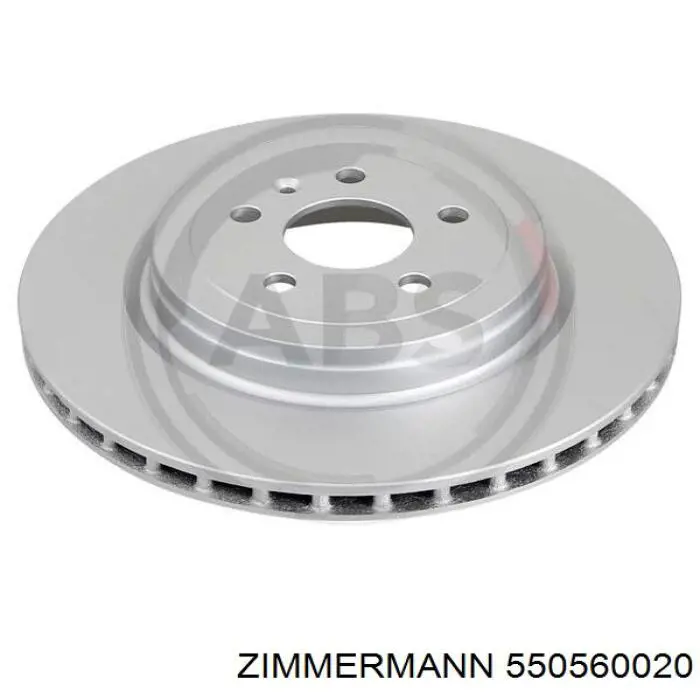 Comprar 550560020 Zimmermann Disco de freno trasero