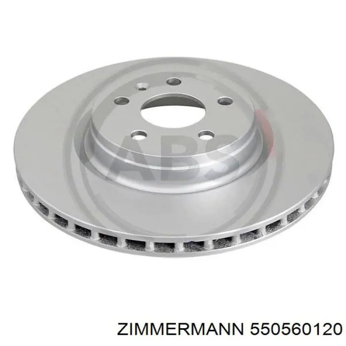Disco de freno 550560120 Zimmermann
