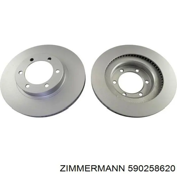 Frenos delanteros Zimmermann 590258620 precio, desde 52,88 EUR
