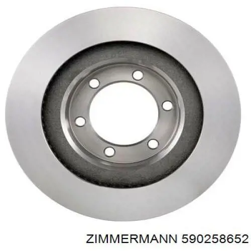Disco de freno 590258652 Zimmermann