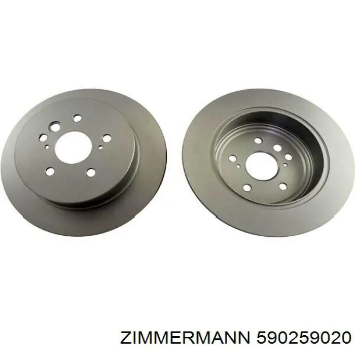 Disco de freno trasero Toyota RAV4 1 XA