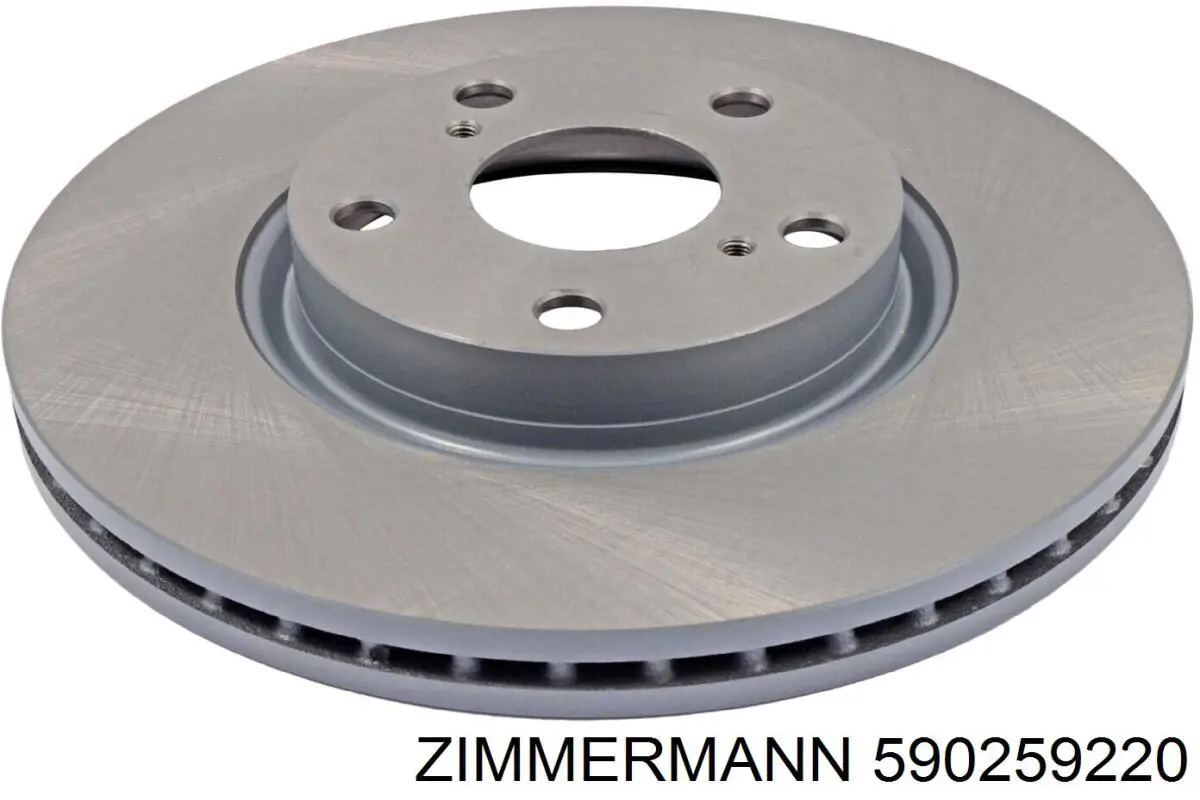 590259220 Zimmermann freno de disco delantero