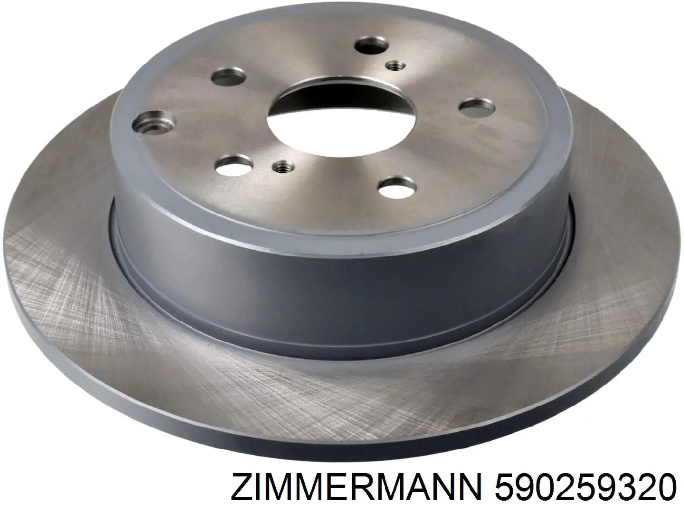 590.2593.20 Zimmermann disco de freno trasero