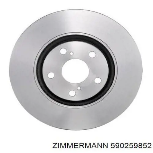 590259852 Zimmermann freno de disco delantero