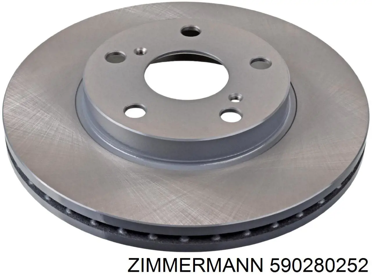 590280252 Zimmermann disco de freno delantero