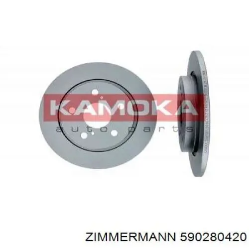 Disco de freno trasero Toyota Auris E15