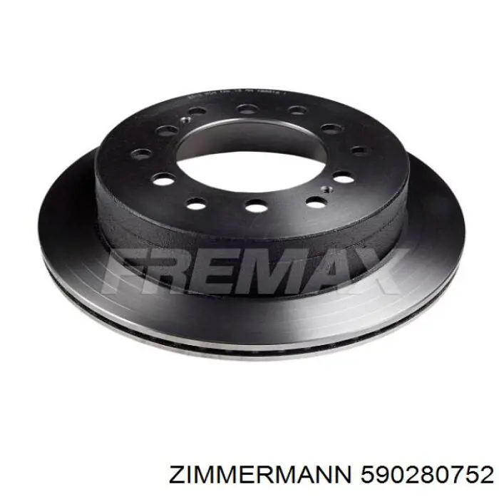 Frenos traseros Zimmermann 590280752