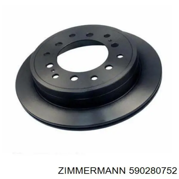 590280752 Zimmermann Freno de disco trasero