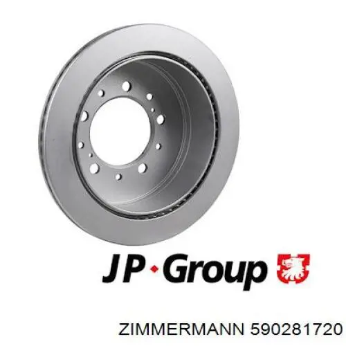 Frenos traseros Zimmermann 590281720