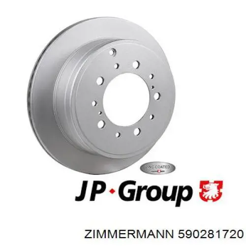 Comprar 590281720 Zimmermann Disco de freno trasero