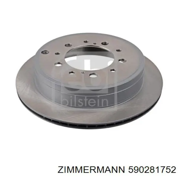 Comprar 590281752 Zimmermann Disco de freno trasero