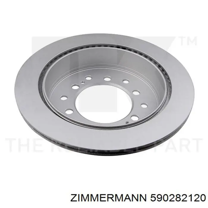 590282120 Zimmermann Freno de disco trasero
