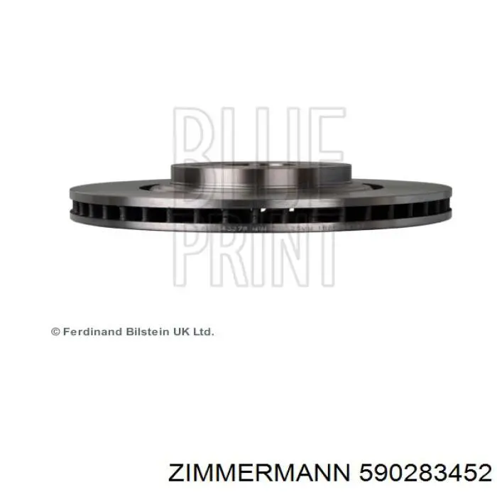 Disco de freno 590283452 Zimmermann