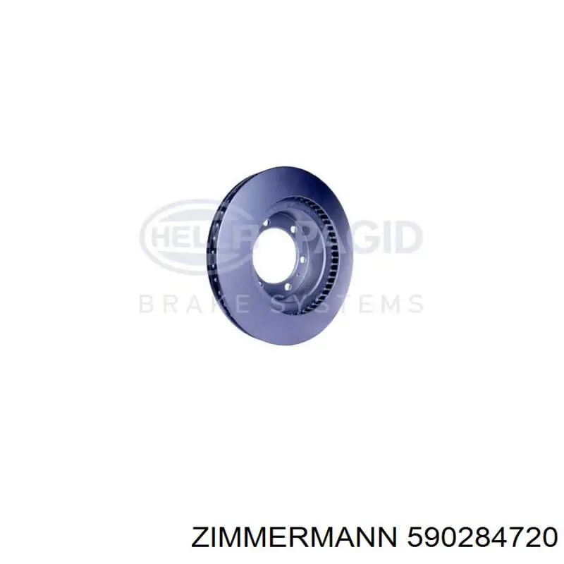 590284720 Zimmermann disco de freno delantero