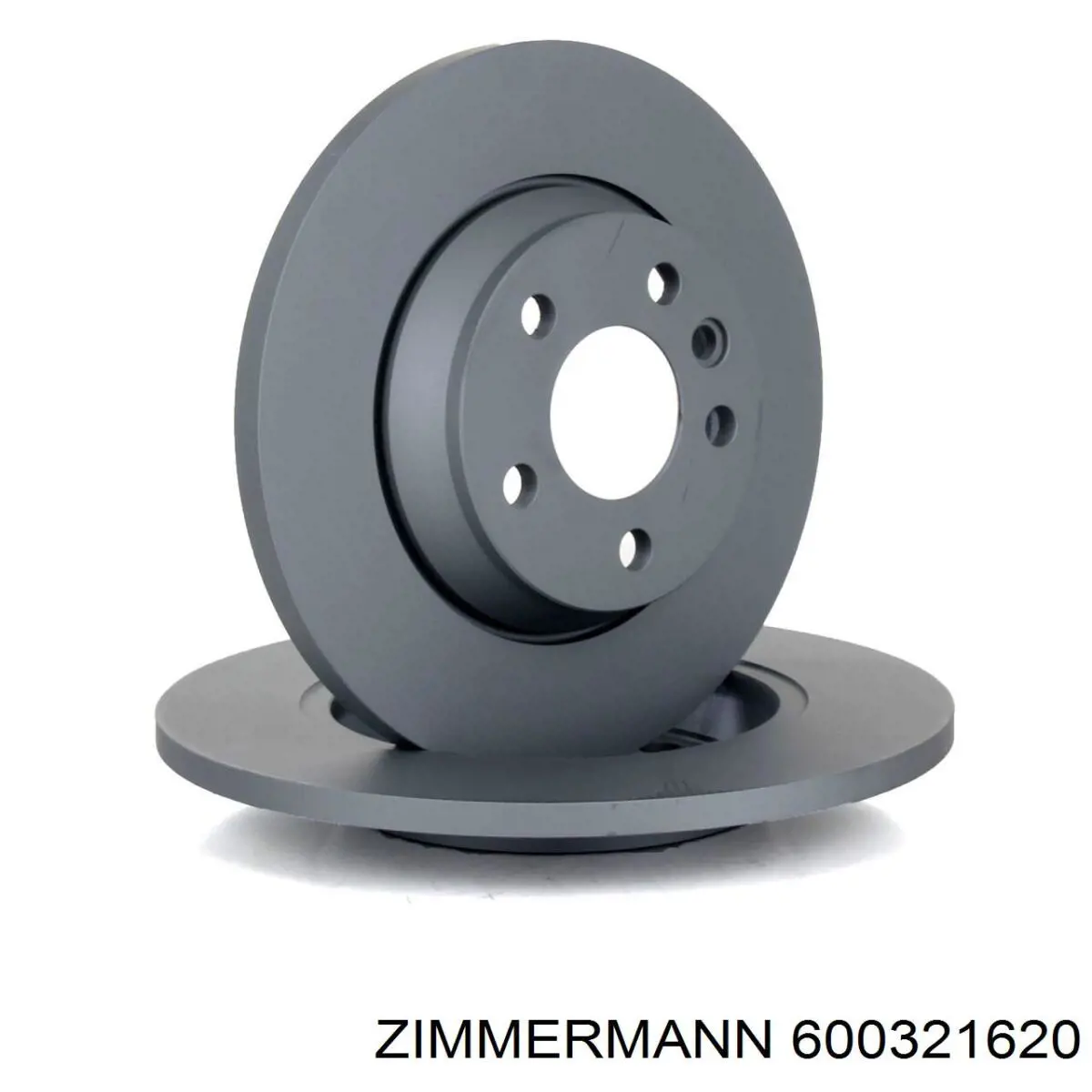 600321620 Zimmermann disco de freno trasero