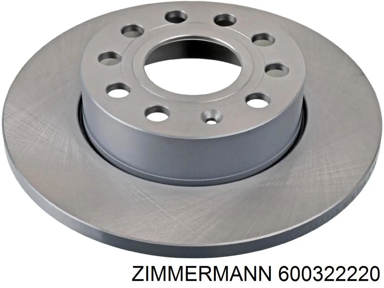 600322220 Zimmermann Freno de disco trasero