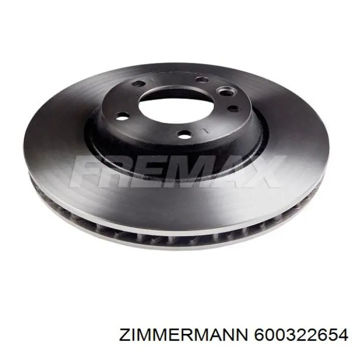 Disco de freno 600322654 Zimmermann