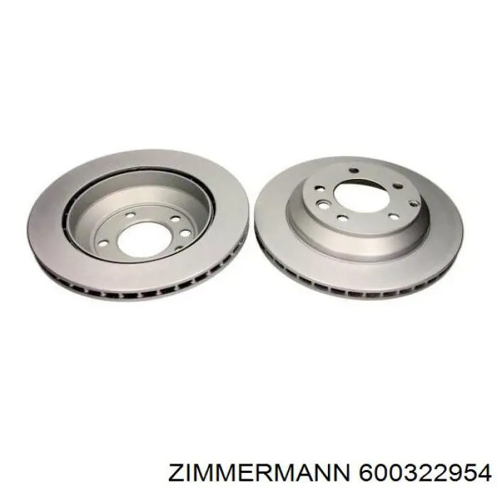 600322954 Zimmermann Freno de disco trasero