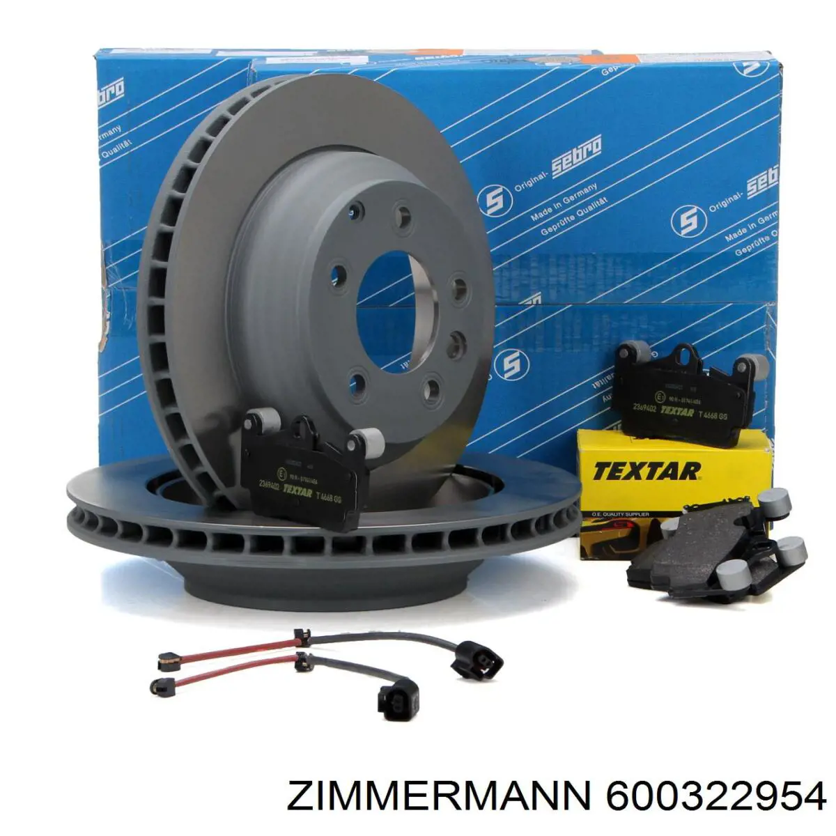 Comprar 600322954 Zimmermann Disco de freno trasero
