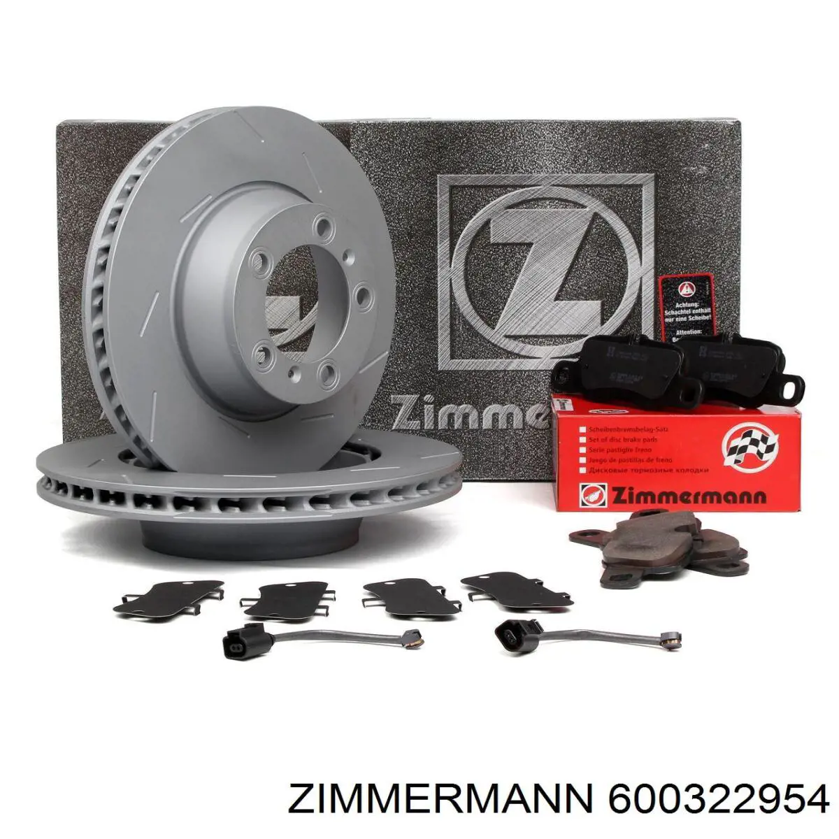 Disco de freno trasero Zimmermann 600322954 precio, desde 68,17 EUR