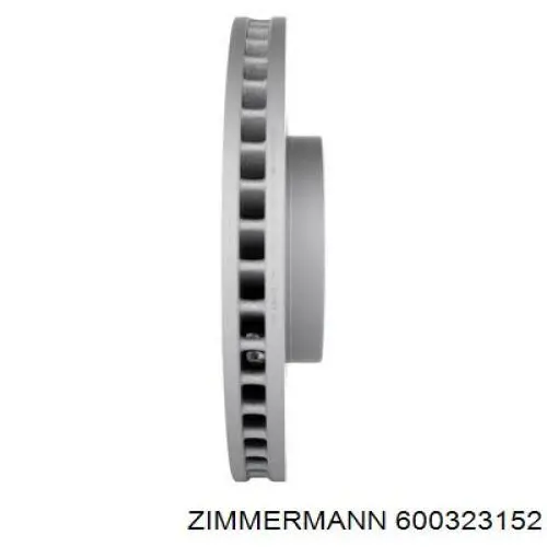 Disco de freno 600323152 Zimmermann