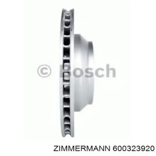 Comprar 600323920 Zimmermann Disco de freno trasero