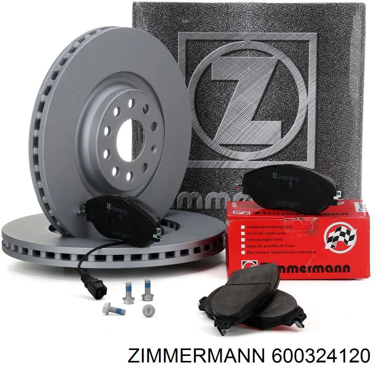 Frenos traseros Zimmermann 600324120