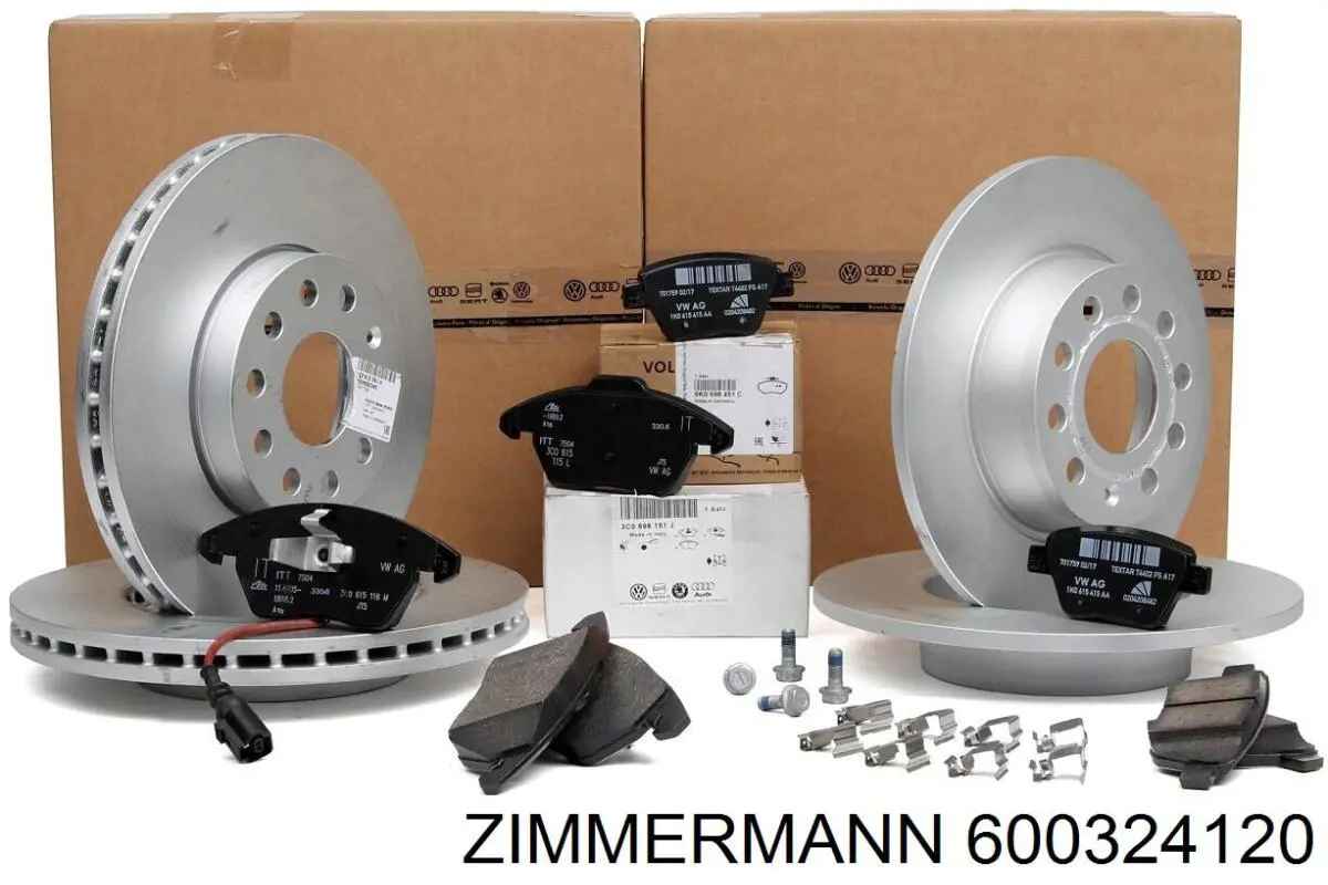 Comprar 600324120 Zimmermann Disco de freno trasero