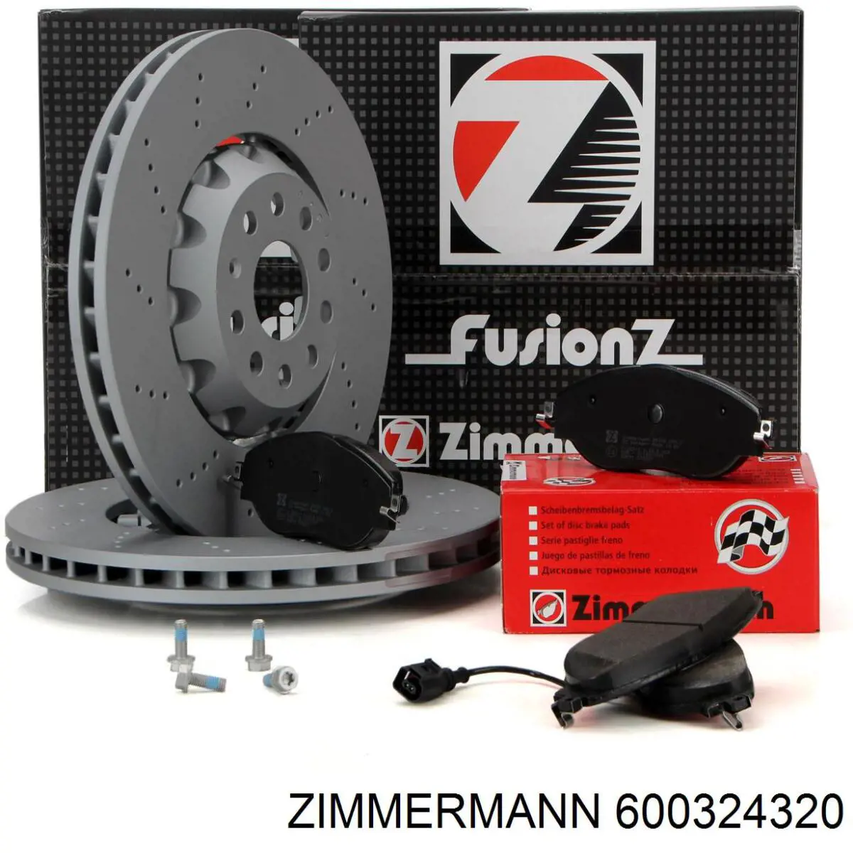 Frenos delanteros Zimmermann 600324320 precio, desde 73,27 EUR