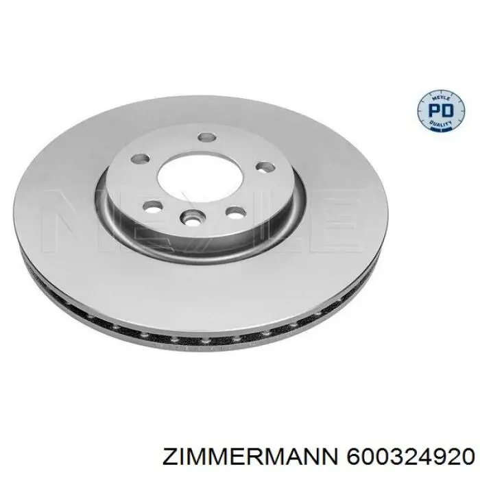 Comprar 600324920 Zimmermann Freno de disco delantero