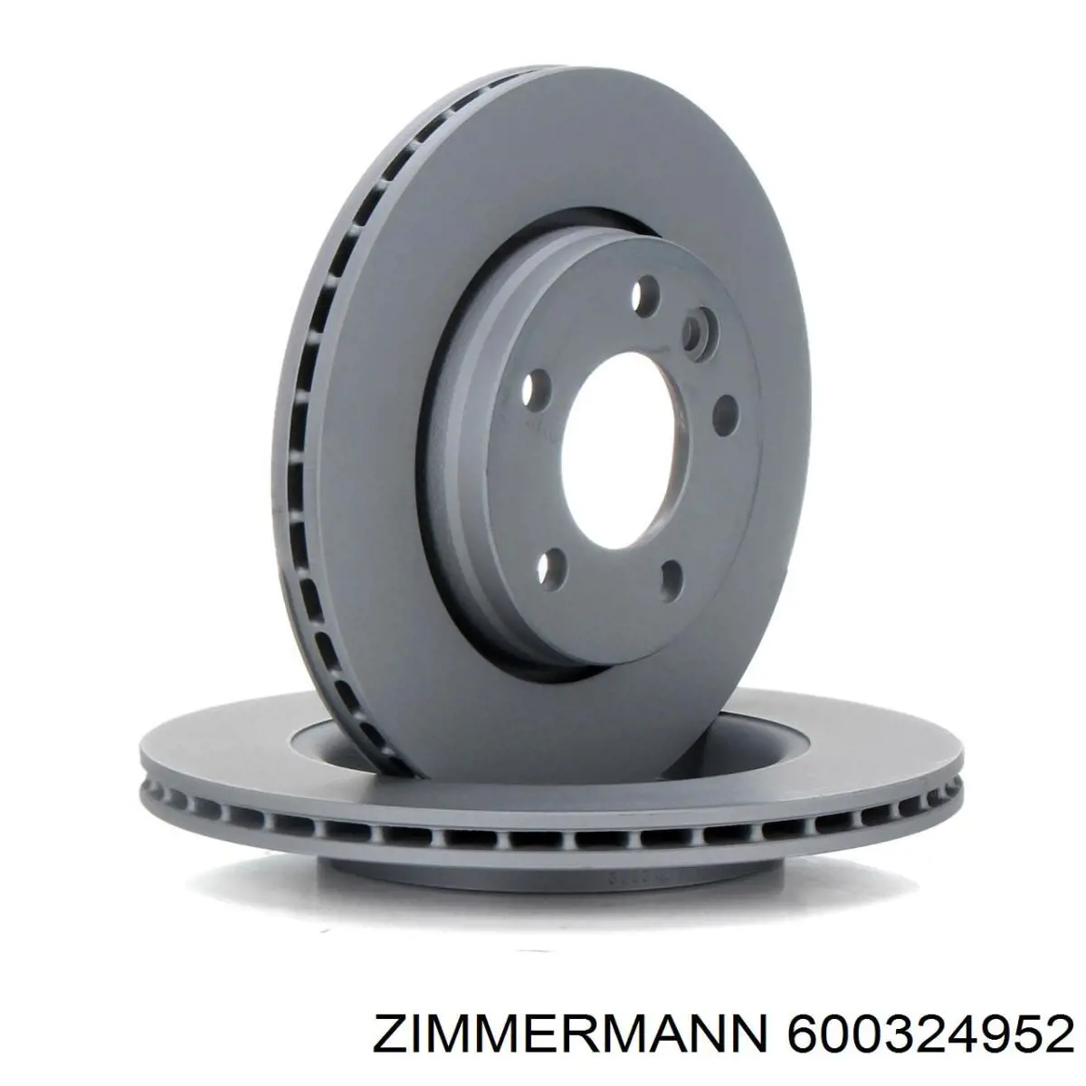 Disco de freno 600324952 Zimmermann