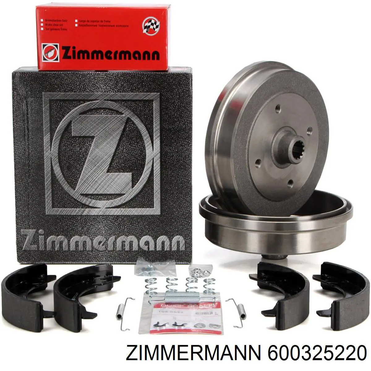 Disco de freno trasero 600325220 Zimmermann