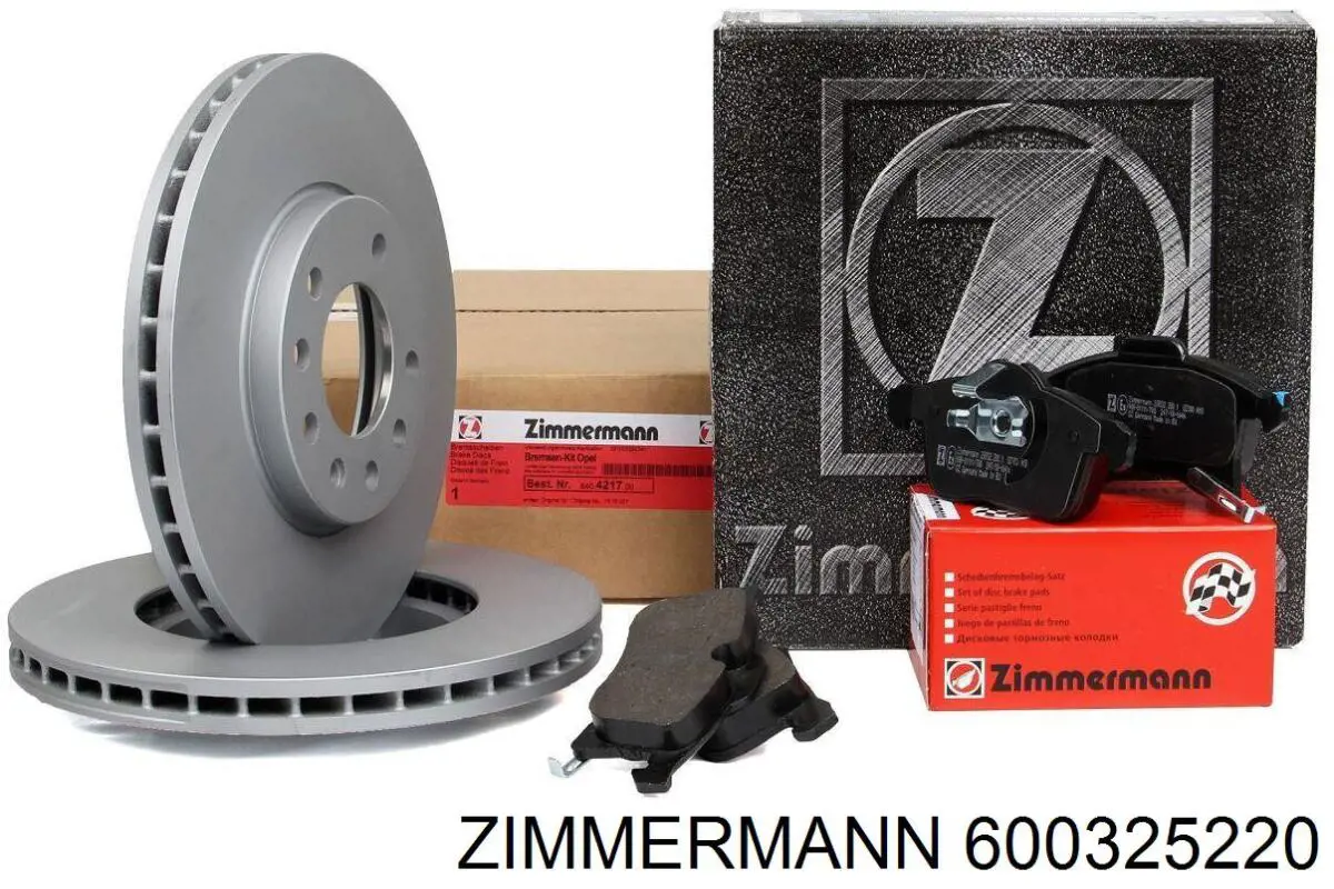 600325220 Zimmermann Freno de disco trasero