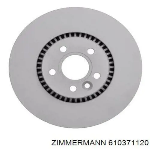 610371120 Zimmermann disco de freno delantero