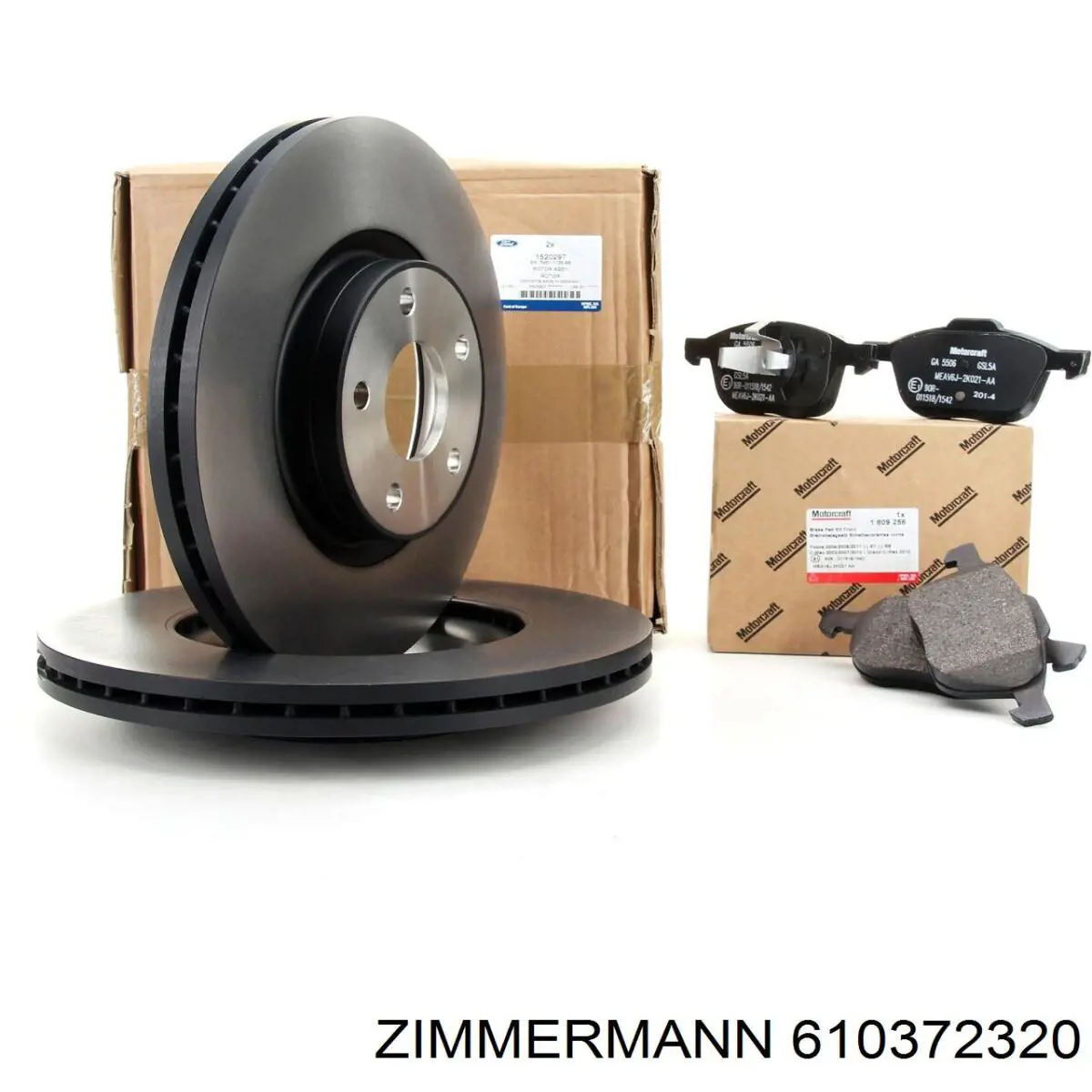 Disco de freno trasero Volvo V40 525, 526