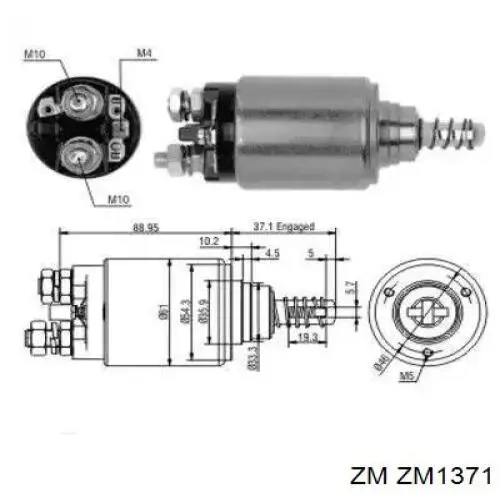 Comprar 1371 ZM Interruptor magnético de arranque