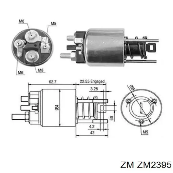 Interruptor magnético estárter ZM ZM2395 precio, desde 30,07 EUR